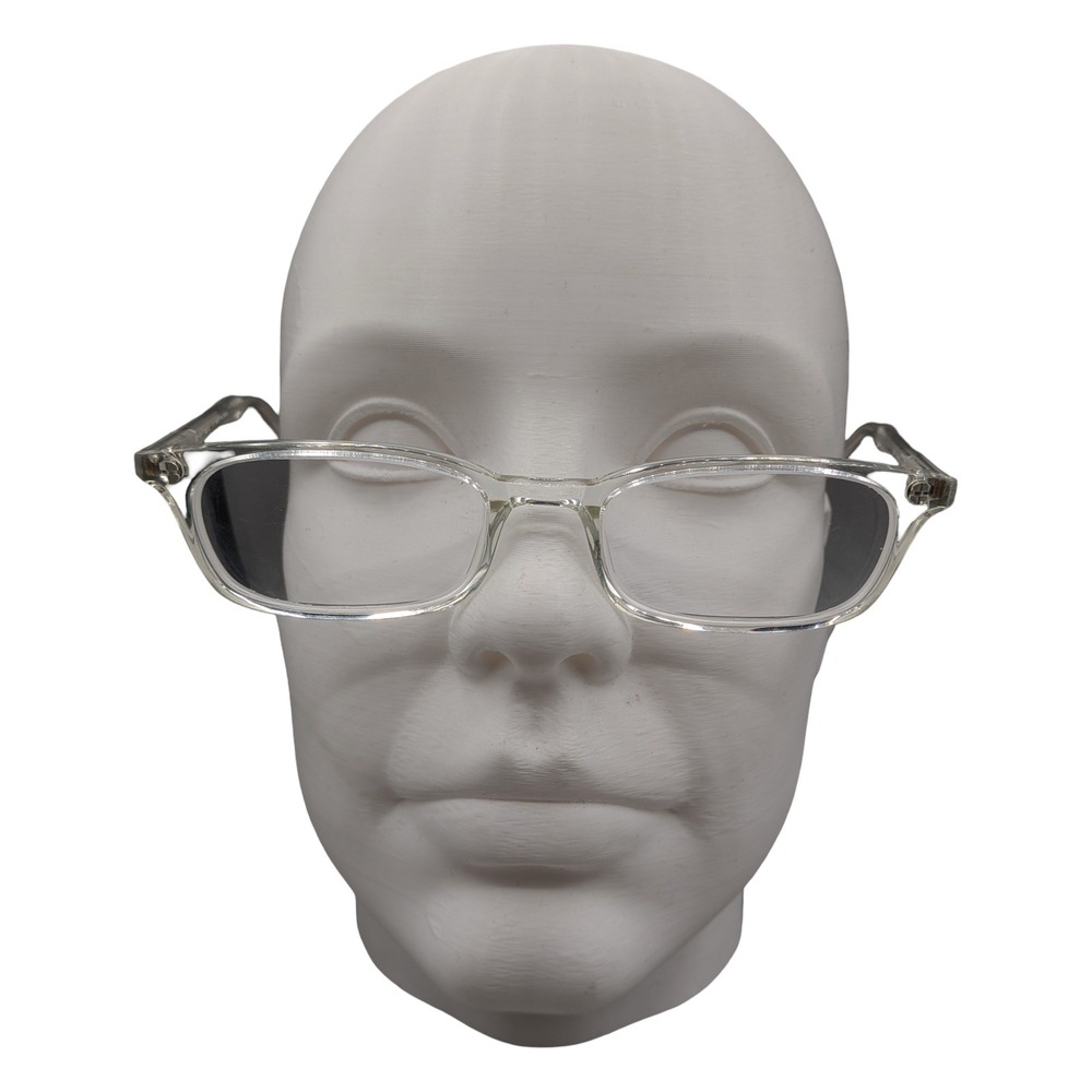 Bevel Maxwell 3537 Clear Eyeglasses Frames Japan 52-19 Rectangular Mens Womens